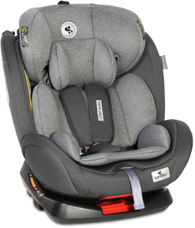 Автокресло Lorelli Lynx Isofix 0-36 кг Black&Grey